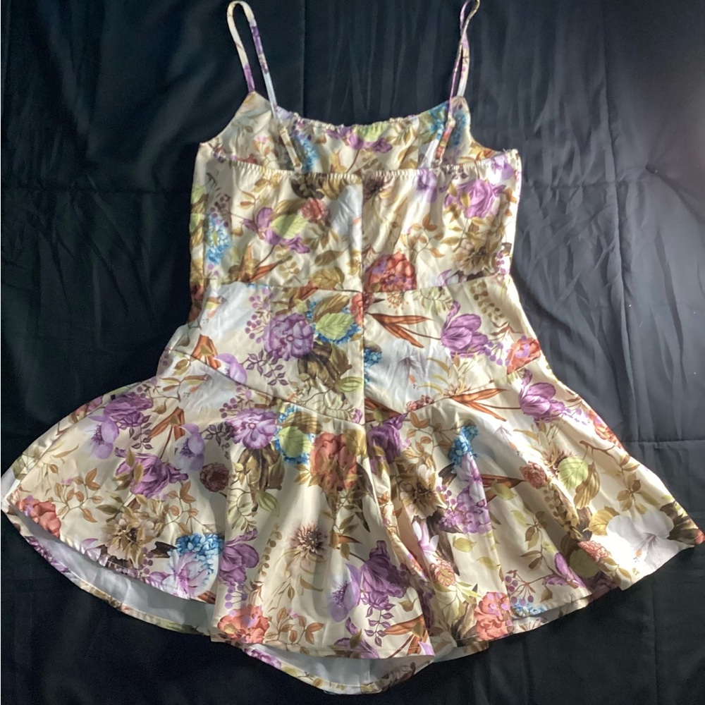 Floral Spaghetti Strap romper